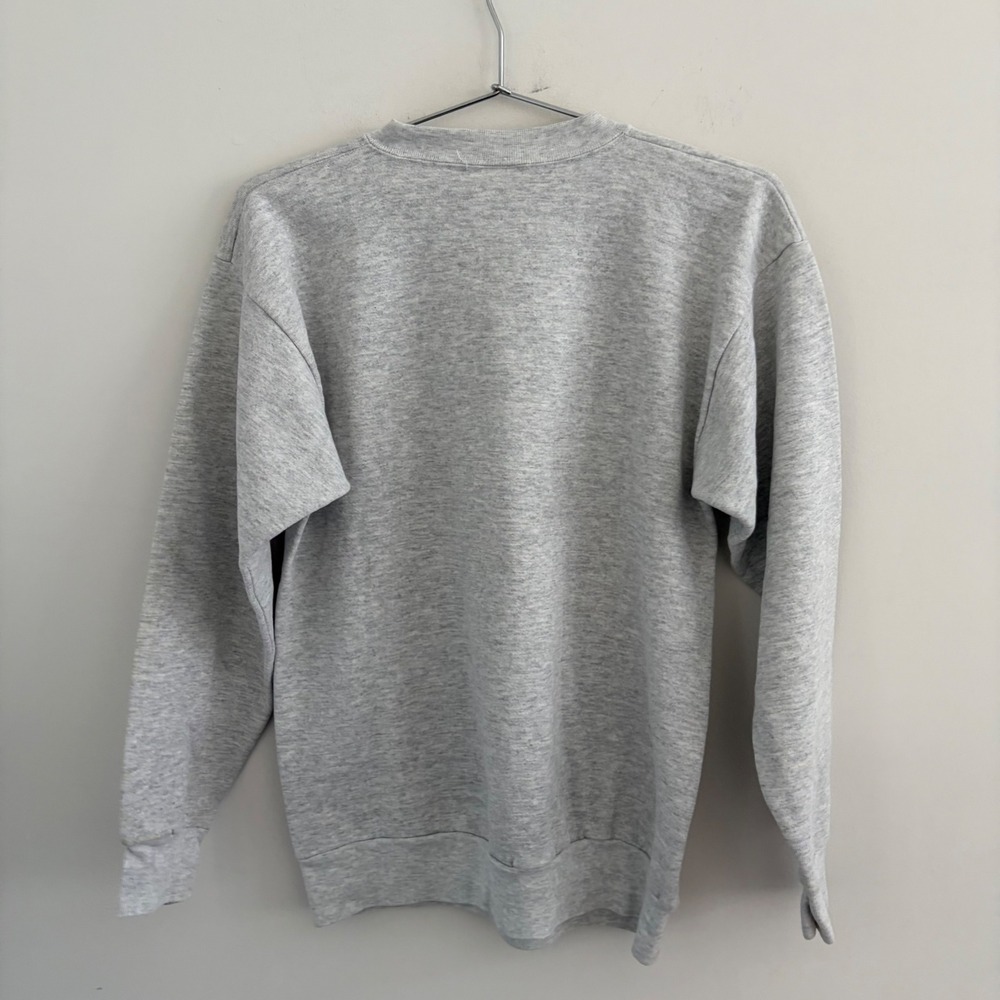 Vintage Snoopy U Campus Beagle Grey Sweatshirt Large Made in USA - Picture 5 of 7